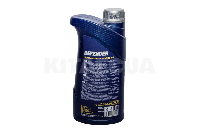 Масло моторное полусинтетическое 1л 10W-40 Defender Mannol (MN7507-1) - 3