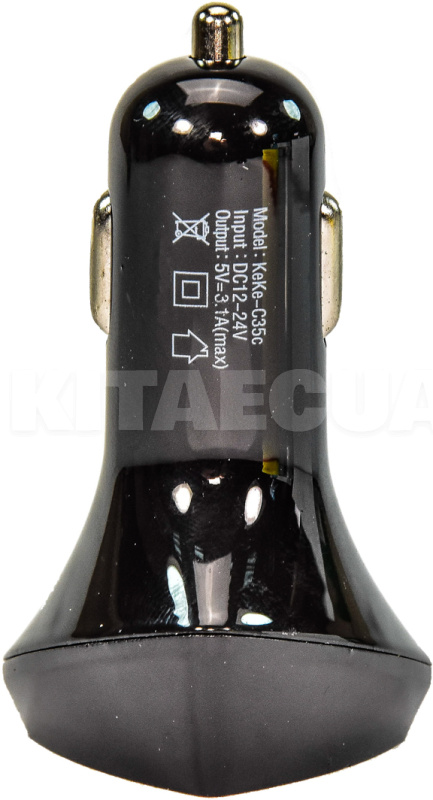 Автомобільний зарядний пристрій 3 USB 4.2 A Black CC-300 XoKo (CC-300-BK-XoKo) - 5