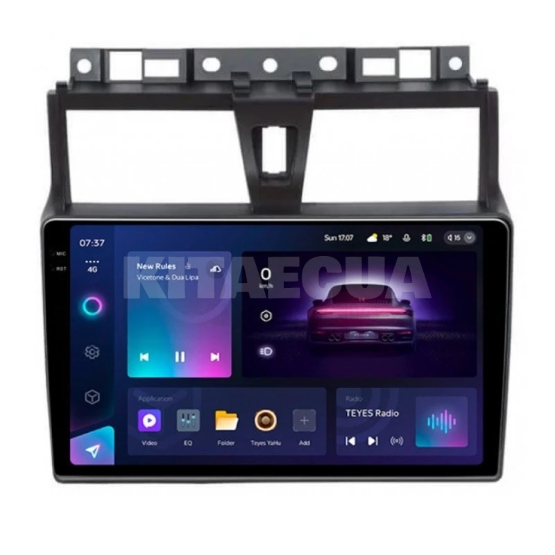 Штатная магнитола CC3 2k 6+128 Gb 9" 360° Geely Emgrand EC7 1 2016-2018 Teyes (31506)