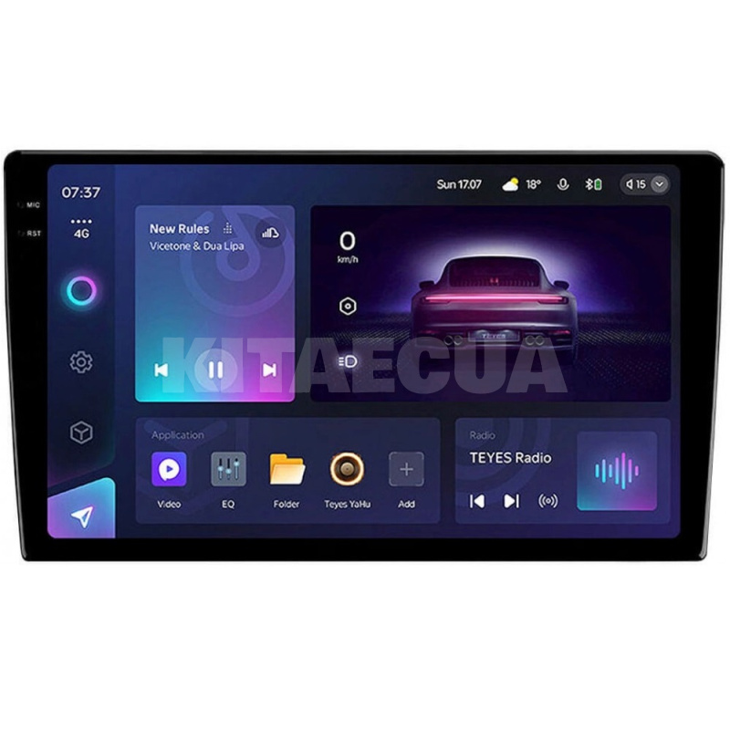 Штатная магнитола CC3 4+64 Gb 9" Geely Emgrand 7 2009 - 2011 2k Teyes (67408)