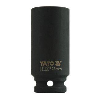 Головка торцевая ударна 6-гранная 25мм 1/2" 78мм YATO