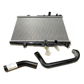 Радиатор охлаждения с патрубками 1.6L KIMIKO