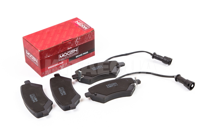 Колодки тормозные передние MOGEN на ZAZ FORZA (A13-3501080) - 2