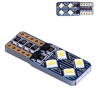 LED лампа для авто Т10 4W 6000К PULSO
