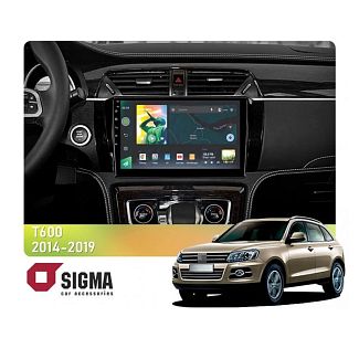 Штатная магнитола X10232 2+32 Gb 10" Zotye T600 2014-2019 SIGMA4car