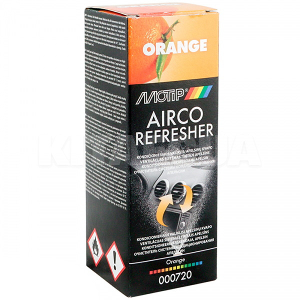 Очиститель кондиционера "апельсин" 150мл MOTIP (000720BS)