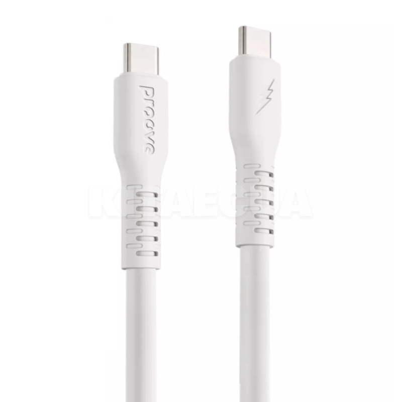 Кабель Type-C Type-C 60W 1м Eternal белый PROOVE (580810003)