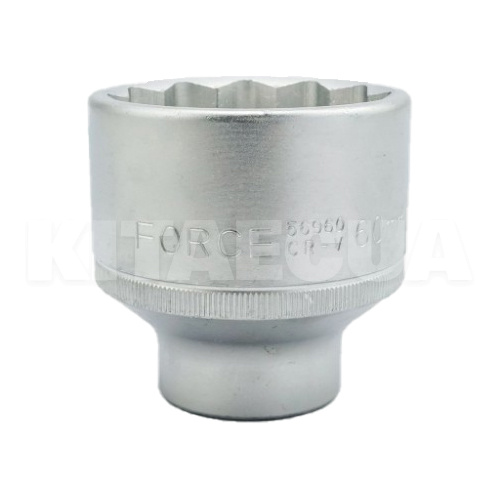 Головка торцева 12-гранна 60 мм 3/4" 48 мм FORCE (FOR 56960)