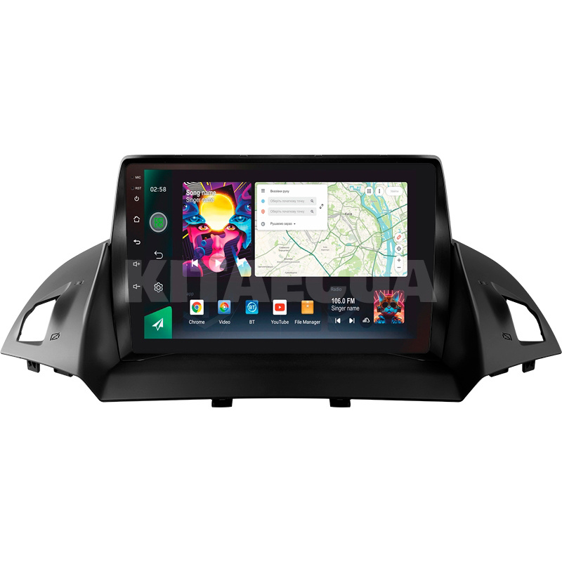 Штатная магнитола PRO 9464 4+64 Gb 9" Ford Escape 3 2012-2019 SIGMA4car (39594)
