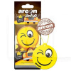 Ароматизатор сухой листик "чёрная ваниль" Smile Dry Vanilla Black AREON (ASD22)
