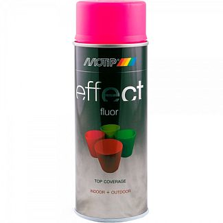 Краска розовая 400мл флуоресцентная Deco Effect MOTIP