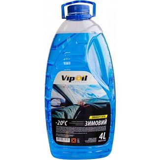 Омыватель зимний 4л "морской бриз" -20°с VipOil