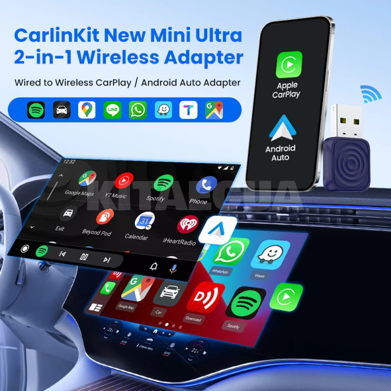 Адаптер Carplay Mini Ultra Carlinkit (CLK-MINI) - 2