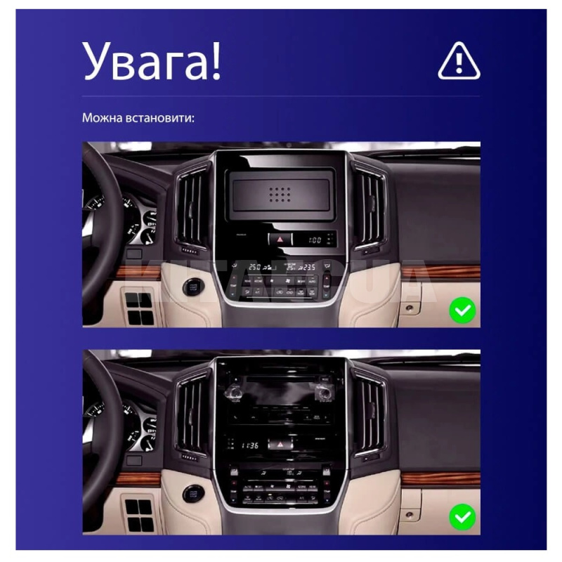 Штатна магнітола MOSS M3 4+32 ГБ 9" Toyota Land Cruiser 200 11 2015-2020 AMS (50711) - 5