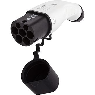 Коннектор для зарядки электромобиля 32А 22кВт Type 2 (Mennekes) Male трехфазный Duosida