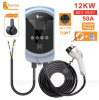 Заряджання для електромобіля 12 кВт 50А 1-фаза type 1 (американське авто) FEYREE (FY12-50-1PH-TP1-CS-G)