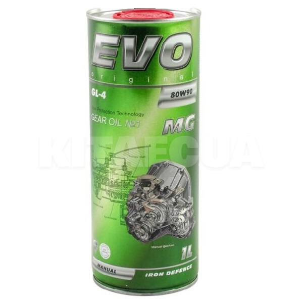 Олія трансмісійна мінеральна 1л 80W-90 MG GL-4 EVO (EV80W90MGGL-41L)