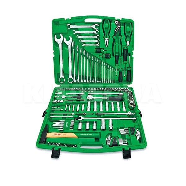 Набор комбинированных инструментов 1/4"х1/2" 130 предметов TOPTUL (GCAI130T)