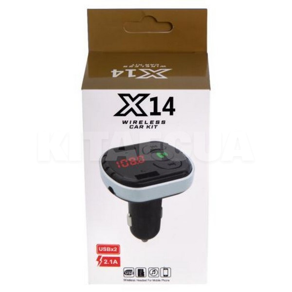 ФМ модулятор 5в1 X14 12-24v Bluetooth 4.2 (X14) - 2