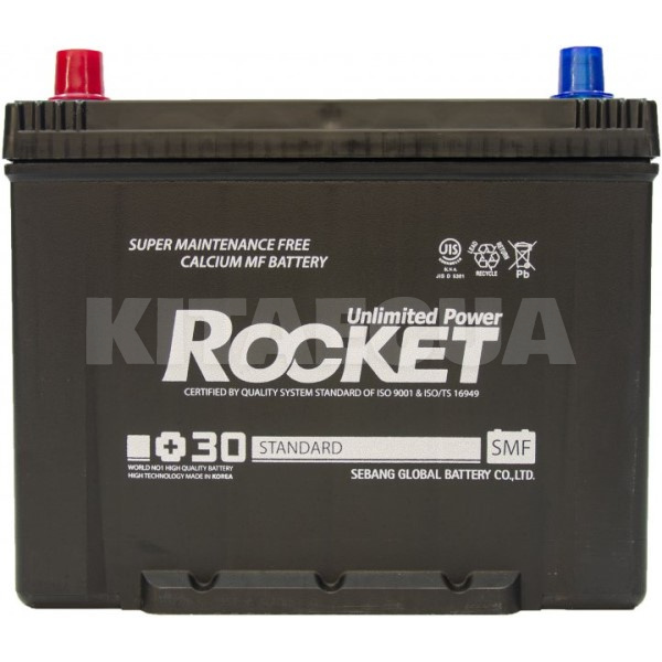 Акумулятор автомобільний 70Ач 600А "+" праворуч SEBANG (SMF 80D26R)