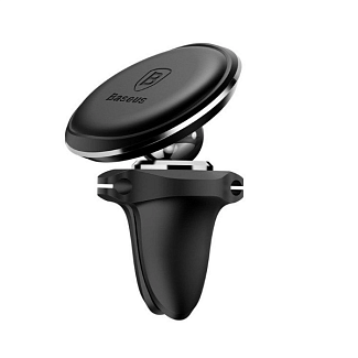 Автомобільний утримувач телефону магнітний на дефлектор BASEUS