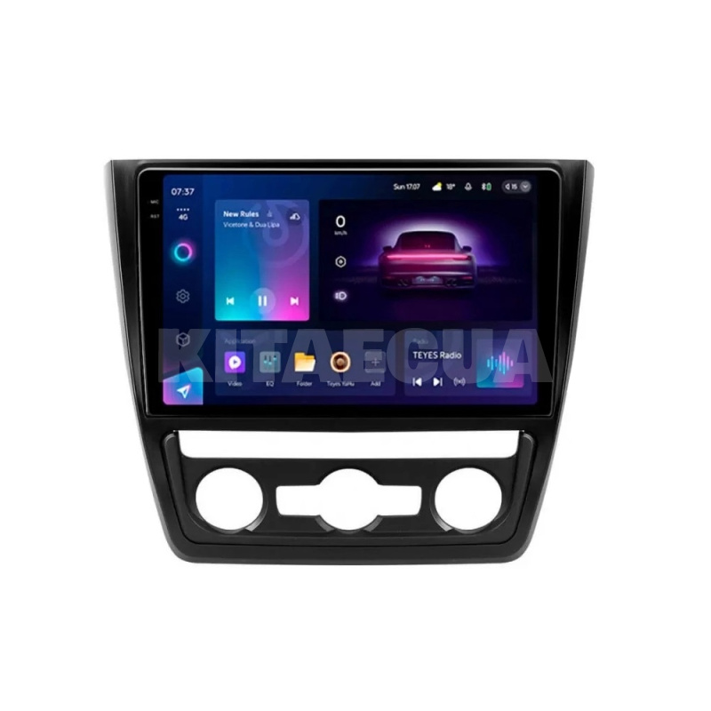 Штатна магнітола CC3 2k 4+32Gb 10" Skoda Yeti 5L 2009-2014 Teyes (36599)