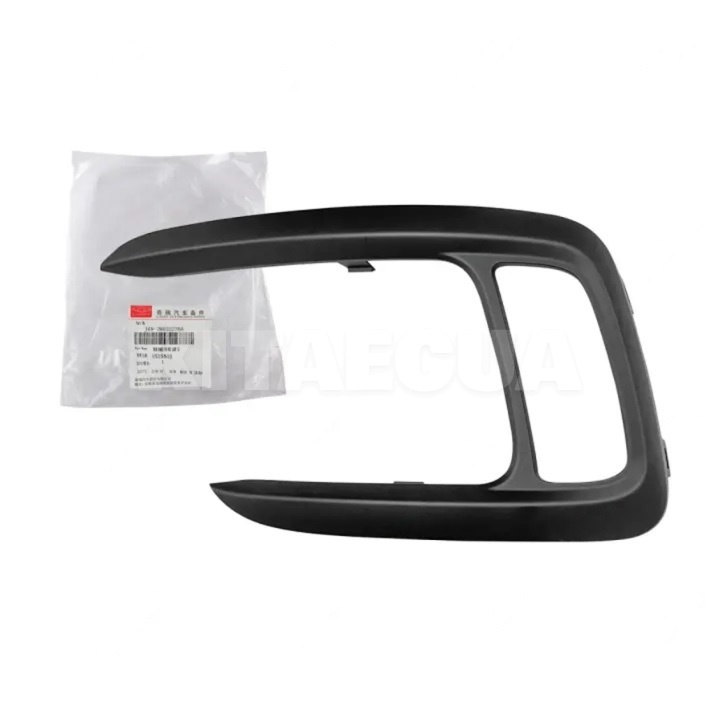 Решетка противотуманной фары правая (черная) ОРИГИНАЛ на TIGGO 7 (J69-2803524BA)