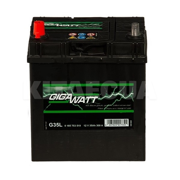Акумулятор автомобільний 35Ач 300А "+" праворуч GIGAWATT (185753518)