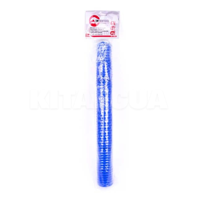 Шланг воздушный 10м 5.5х8мм 15 бар полиуретановый Intertool (PT-1707) - 3