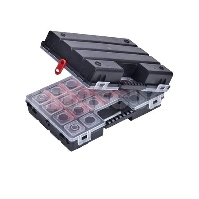 Органайзер пластиковый 284х192х100 мм c регулируемыми секциями HAISSER (65559) - 2