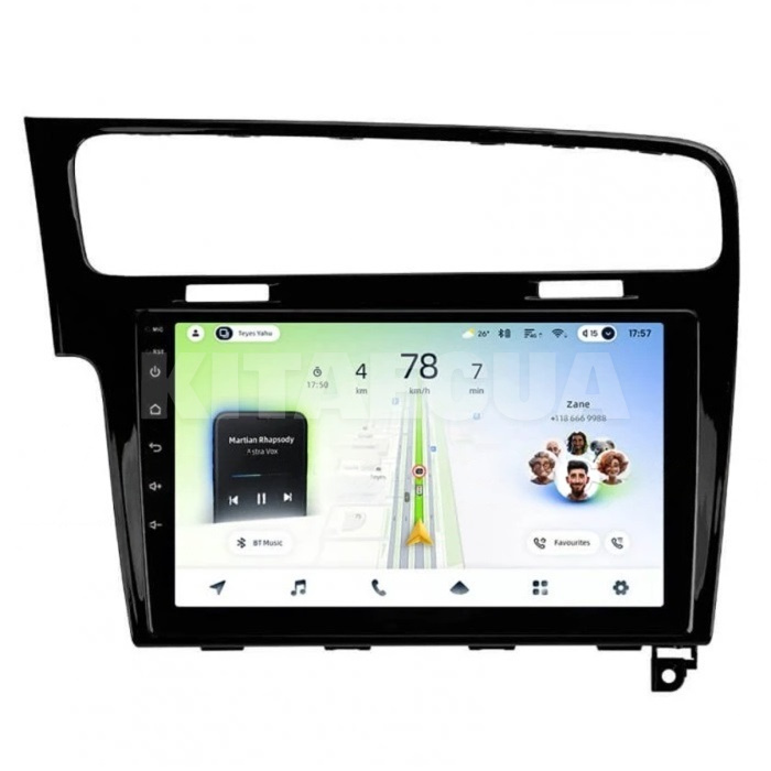 Штатная магнитола CC4L 4+64 Gb 10" Volkswagen Golf 7 (F2) 2012-2020 Black Teyes (72484)
