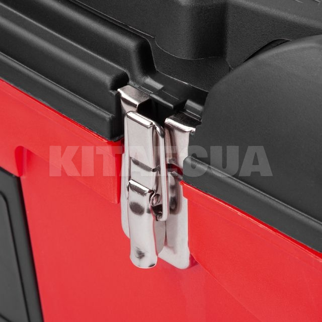 Комплект ящиков для инструментов с металлическими замками 3 ед. 330х180х165 мм, 396х216х164 мм, 610х Intertool (BX-0007) - 5