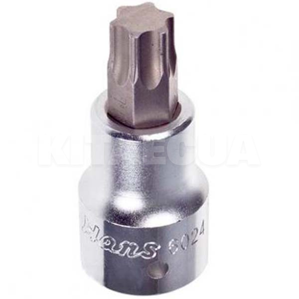 Головка торцевая с 6-лучевой насадкой T90 3/4" 80 мм HANS (6024T90)