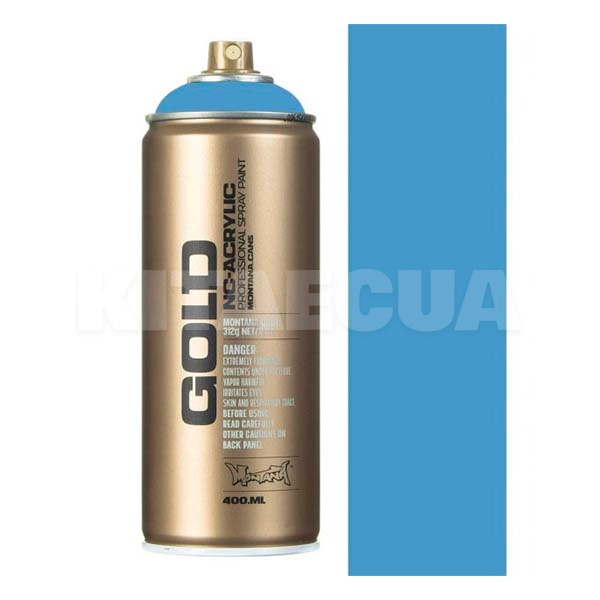 Краска голубая 400мл полуглянцевая GL 5220 Denim Stonewashed MONTANA (283666-MONTANA)