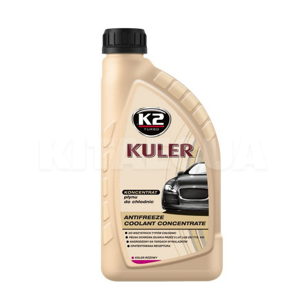 Антифриз-концентрат рожевий 1л G13/G13+ -30°C Kuler Long Life K2 (T211R)