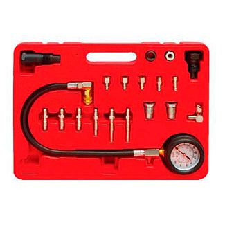 Компрессометр дизельный (наб. 19 предметов) Intertool