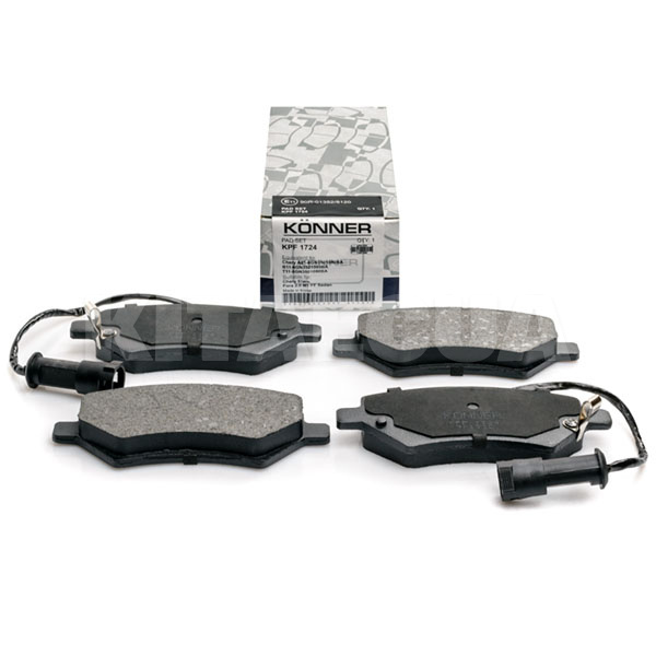 Колодки гальмівні передні KONNER на TIGGO 1.6-1.8 (T11-3501080BA)