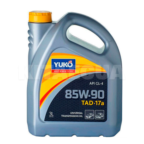 Масло трансмиссионное минеральное 3л SAE 85W-90 ТАД-17а Yuko (4820070242102-Yuko)