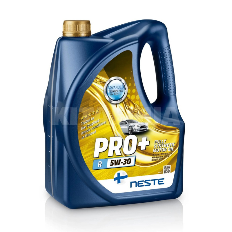 Масло моторне синтетичне 4л 5W-20 Pro+ R NESTE (119845)