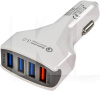 Автомобільний зарядний пристрій 2 USB Qualcom 3.0 7a White CQC-400 XoKo (CQC-400-WH-XoKo)