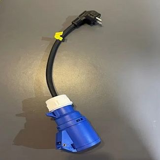 Переходник Blue CEE 32A - Schuko 16A (розетка) FEYREE