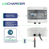 Зарядка для електромобіля Type 2 22 кВт 32А 3-фази Power RFID UACHARGER (CHC-PWRF222223-21-9)