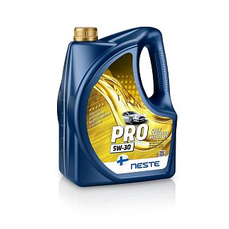 Масло моторное синтетическое 4л 5W-30 Pro NESTE