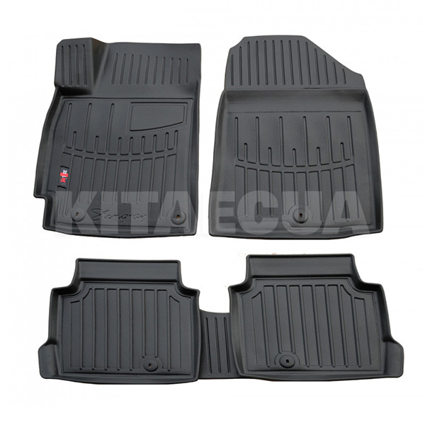 Гумові килимки в салон Hyundai Elantra (AD) (USA) (2015-2020) HK кліпси Stingray (5009165)