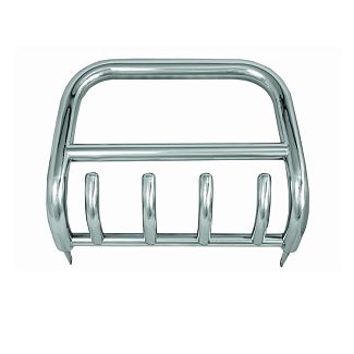 Кенгурятник QT006 Fiat Fiorino нержавеющая сталь CAN