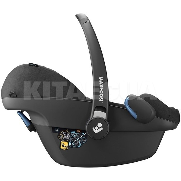 Автокресло детское Pebble Pro i-Size 0-13 кг черное Maxi-Cosi (8799672110) - 5