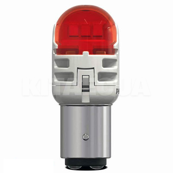 LED лампа для авто Ultinon Pro6000 BAY15d 2.5/0.5W amber (комплект) PHILIPS (11499AU60X2) - 2