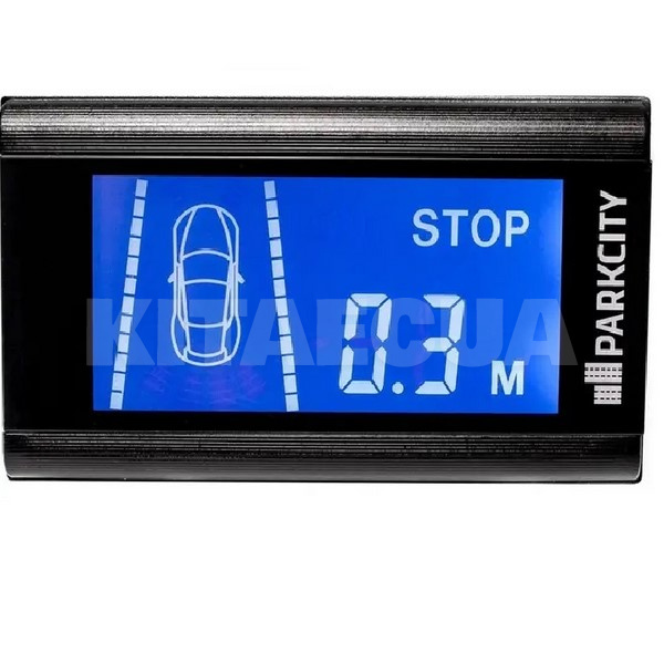 Парктроник Tallinn 818/305L серебристый на 8 датчика 18 мм ParkCity (00000007618)