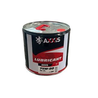 Масло трансмиссионное синтетическое 10л 75W-80 GL-4+ AXXIS