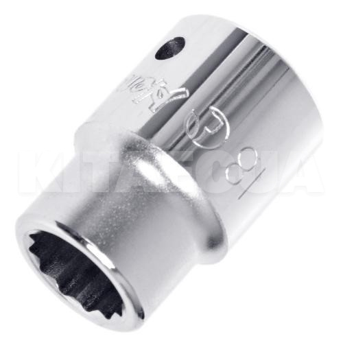 Головка торцевая 12-гранная 18 мм 3/4" HANS (6402М18) - 2